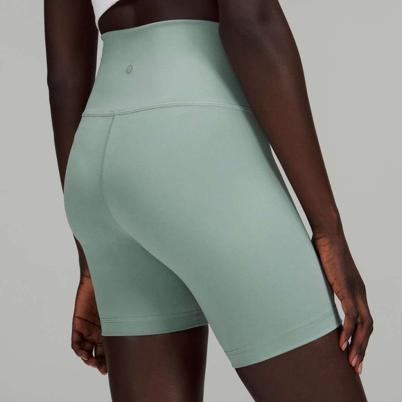 Lululemon Wunder Train Short 6" (Size 12, Misty Glade) - Picture 4 of 5